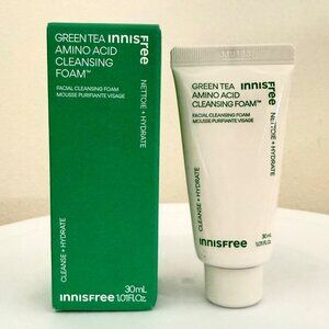 Innisfree Green Tea Amino Acid Cleansing Foam 30 ml Facial Cleanser